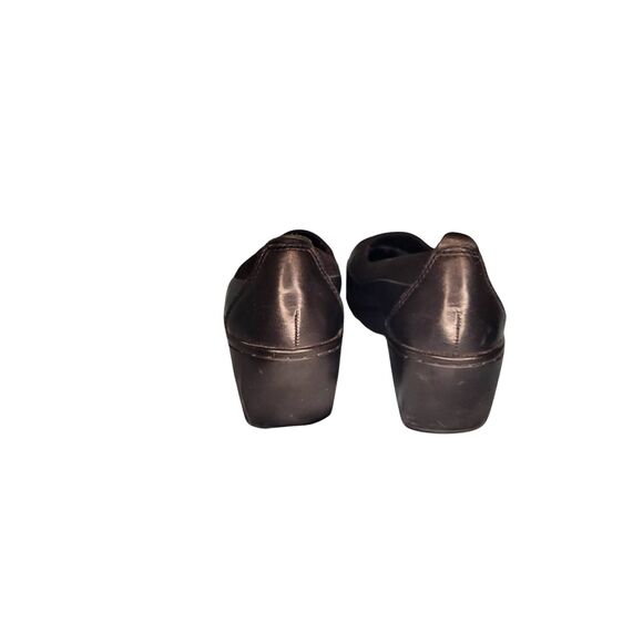 Easy Spirit ES Kenway Black 7.5M Women's Leather Shoes Flats Heels Slip On Woman - Picture 6 of 9